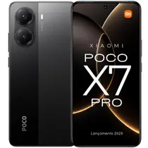 Smartphone POCO X7 PRO 5G 512GB 256GB Lançamento 2025 NFC tela Amoled 120 Hz Câmera tripla 4K 50MP OIS Design Premium Top de linha proteção IP68