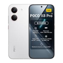 Smartphone Poco X8 Pro 5G 512GB 8GB RAM Branco