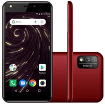 Smartphone Positivo Twist 4G S509 32GB Tela de 5 Polegadas Dual SIM Vermelho Rubber