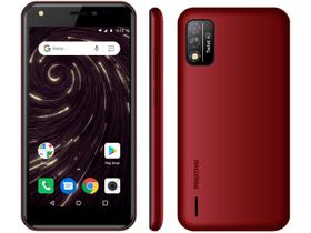 Smartphone Positivo Twist S509 32GB Vermelho 4G Octa-Core 1GB RAM Tela 5” Câm. 8MP + Selfie 5M