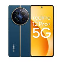 Smartphone Realme 12 Pro Plus 5G, 512GB, 12GB RAM, Android 14, Câmera Tripla 200MP, Tela 6,7 polegadas AMOLED 120Hz, Dual SIM, Bateria 5000mAh