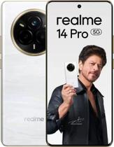 Smartphone Realme 14 PRO 5G 12GB de RAM 256GB Dual Sim NFC prova d'agua - Branco