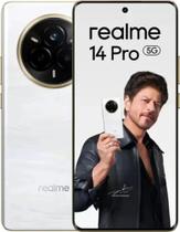 Smartphone Realme 14 Pro 5G 256GB 12GB RAM Dual SIM Tela 6.77" - Branco Smartphone Realme 14 Pro 5G 256GB 12GB RAM Dual SIM Tela 6.77" - Branco