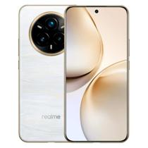 Smartphone Realme 14 Pro+ 5G 512GB 12GB RAM Dual SIM Tela 6.83" - Branco