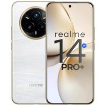 Smartphone Realme 14 Pro+ 5G 512GB 12GB RAM Tela OLED 6.83 120Hz Snapdragon 7s Gen 3 Câmera Periscópio 50MP Bateria 6000mAh 80W IP69 Branco Smartphone Realme 14 Pro+ 5G 512GB 12GB RAM Tela OLED 6.83 120Hz Snapdragon 7s Gen 3 Câmera Periscópio 50MP Bateria 6000mAh 80W IP69 Branco