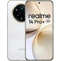 Smartphone Realme 14 pro plus NFC Pearl White 12ram 512gb, 5g a prova dagua, lançamento, homologação anatel.