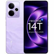 Smartphone Realme 14T 256GB 5G Câmera 50MP Tela AMOLED 120Hz Bateria 6000mAh IP69 - UNITY Smartphone Realme 14T 256GB 5G Câmera 50MP Tela AMOLED 120Hz Bateria 6000mAh IP69 - UNITY