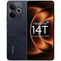 Smartphone Realme 14T 256GB 5G Câmera 50MP Tela AMOLED 120Hz Bateria 6000mAh IP69 Smartphone Realme 14T 256GB 5G Câmera 50MP Tela AMOLED 120Hz Bateria 6000mAh IP69