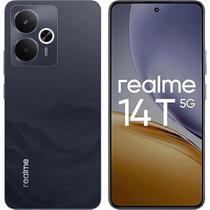 Smartphone Realme 14T 5G 256GB, 8GB RAM, Tela 6,67, AMOLED 120Hz, Câm. 50MP com IA, Bateria 6000mAh, Android 15, Dual SIM