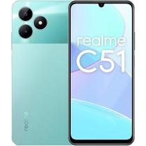 Smartphone Realme C51 Dual Sim LTE 6.74" 4GB/128GB, RMX3830 Mint Green - Anatel: 065732313366