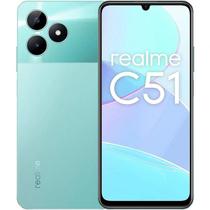Smartphone Realme C51 RMX3830 128GB 4GB RAM Dual SIM NFC Tela 6.74" (Mint Green) Verde Menta