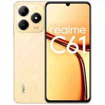 Smartphone Realme C61 4G, Dual SIM, Tela 6,74, HD 90Hz, Câm. 50MP com IA, Bateria 5000mAh, Android 14 Design Sofisticado e Desempenho Eficiente