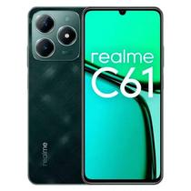 Smartphone Realme C61 4G, Dual SIM, Tela 6,74, HD 90Hz, Câm. 50MP com IA, Bateria 5000mAh, Android 14 Design Sofisticado e Desempenho Eficiente