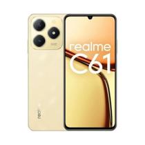 Smartphone Realme C61 Dual Sim, NFC, 128GB, 4GB Ram, Tela 6.74, RMX3930, Spark Gold