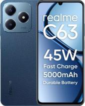 Smartphone Realme C63 6GB 128GB Azul NFC Versão Global
