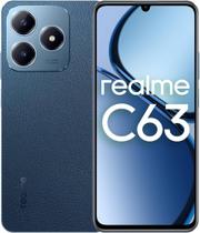 Smartphone Realme C63 8 GB RAM 256 GB Tela 6,74" 90 Hz Cor Azul Versão Global