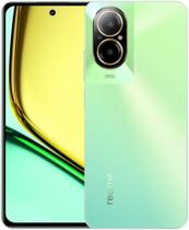 Smartphone Realme C67 128GB 6GB RAM Dual SIM Tela 6.72 120Hz, Câmera 108MP, NFC, Android 14, Verde Sunny Oasis Versão Global