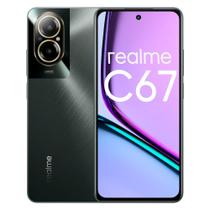 Smartphone Realme C67 RMX3890 256GB 8GB RAM Dual SIM NFC Tela 6.72" - Preto