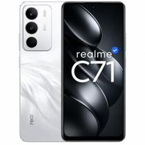 Smartphone Realme C71 128GB 4GB RAM 120Hz Câmera 50MP Bateria 6300mAh Android 15