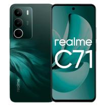 Smartphone Realme C71 128GB 4GB RAM Dual SIM NFC Tela 6.67" - Verde