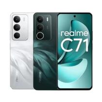 Smartphone Realme C71 6GB RAM 128GB tela 6.74 120Hz, Câmera 50MP 6300mAh 5G NFC