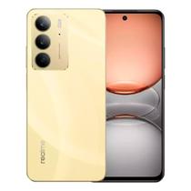 Smartphone Realme C75 256GB 8GB RAM mais 8GB RAM Boost NFC Dual SIM Tela 6,72 Dourado Prova dágua e Resistente a Poeira Anatel
