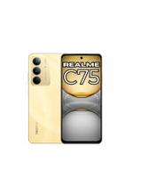 Smartphone Realme C75 8gb de RAM 256gb Dual Sim NFC + Capa Protetora - Dourado
