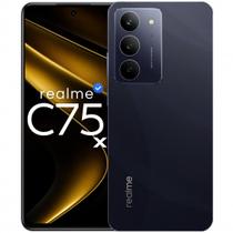 Smartphone Realme C75X 256GB 128GB 16GB RAM BOOST IP69 Prova dágua 6000mAh Câmera dupla 50MP Celular Resistente e Poderoso com Design Premium