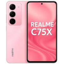 Smartphone Realme C75X 256GB 8GB RAM Dual SIM NFC Tela 6.67 Rosa