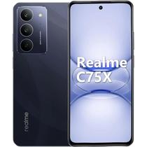 Smartphone Realme C75x 4G 256GB, 8GB RAM, Tela 6,67, 120Hz, Câm. 50MP com IA, Bateria 5600mAh, Dual SIM, Android 15 Resistente e Eficiente