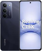 Smartphone Realme C75x 8gb RAM 256gb Dual Sim NFC Tela 6.67" Prova d'água resistente a queda - Azul Smartphone Realme C75x 8gb RAM 256gb Dual Sim NFC Tela 6.67" Prova d'água resistente a queda - Azul