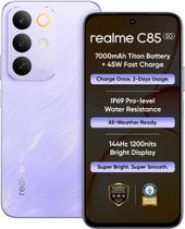 Smartphone Realme C85 5G 256GB de Armazenamento 8GB de RAM Dual SIM NFC Tela 6,8 Polegadas