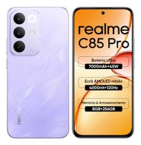 Smartphone Realme C85 PRO 256GB de Armazenamento 8GB de RAM Dual SIM NFC Tela 6,8 Polegadas
