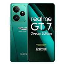 Smartphone Realme Gt 7 16gb Ram 512gb 5g Edição limitada Aston Martin F1 Câmera 50mp 8k Verde