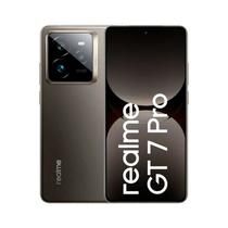 Smartphone Realme GT 7 Pro 5G, 512GB, 12GB RAM, Android 15, Tela 6,78 OLED 120Hz, Câmera 50MP, Bateria 6500mAh, Dual SIM, Cinza
