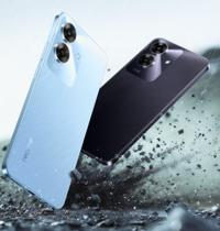 Smartphone Realme Note 60 4GB de RAM 256gb Dual SIM Tela 6.74 - Preto