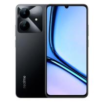 Smartphone Realme Note 60X 4G, 64GB, 3GB RAM, Dual SIM, Tela 6,7 polegadas 90 Hz, Câmera 50 MP, Bateria 5000 mAh, Android 14, OctaCore, Preto