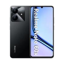 Smartphone Realme Note 60x, 64GB, 3GB RAM, Android 14, Bateria 5000mAh, Tela 6,72 polegadas 120Hz, Câmera 50MP com IA, Dual SIM
