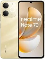 Smartphone Realme Note 70 256GB 8GB RAM Dual SIM Tela 6.94" - Dourado