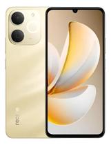 Smartphone Realme Note 70 8GB RAM 128GB Tela 6,74" 90Hz Beach Gold - Versão Global - Lançamento Smartphone Realme Note 70 8GB RAM 128GB Tela 6,74" 90Hz Beach Gold - Versão Global - Lançamento