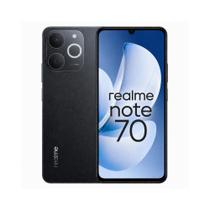 Smartphone Realme Note 70 Lançamento 2025 16GB ramboost 256gb interno tela 6,7 camera dupla tela 6,7 90Hz certificação de resistencia IP54 6300mAh