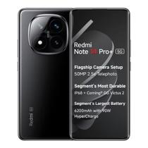 Smartphone Redmi Note 14 PRO 5G 12+512GB (BLACK) Preto XIAOMI