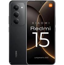 Smartphone Redmi15 Tela 144Hz 50MP 128GB 6GB ramboost bateria 7000mAh