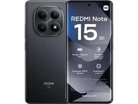 Smartphone RedmiNote 15 Lançamento 2026 8GB RAM 256GB Global Preto