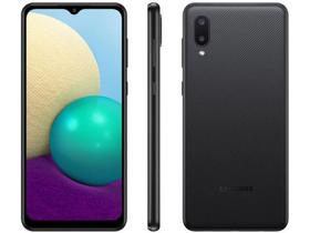 SMARTPHONE Samsung Galaxy A02 32GB 4G DUAL CHIP Quad-Core 2GB RAM 6,5” Câm. Dupla+Selfie 5MP ANATEL SMARTPHONE Samsung Galaxy A02 32GB 4G DUAL CHIP Quad-Core 2GB RAM 6,5” Câm. Dupla+Selfie 5MP ANATEL