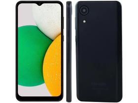 Smartphone Samsung Galaxy A03 Core 32GB Preto Octa-Core 4G 3GB RAM 6,5” Câm. 8MP + Selfie 5MP