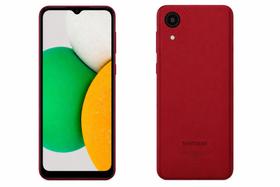 Smartphone Samsung Galaxy A03 Core 32GB Vermelho Octa-Core 2GB RAM 6,5 Câm. 8MP + Selfie 5MP Smartphone Samsung Galaxy A03 Core 32GB Vermelho Octa-Core 2GB RAM 6,5 Câm. 8MP + Selfie 5MP