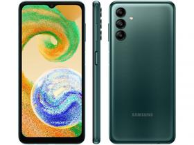 Smartphone Samsung Galaxy A04s 64GB Verde 4G - Octa-Core 4GB RAM 6,5” Câm. Tripla + Selfie 5MP