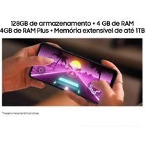 Smartphone Samsung Galaxy A05 128GB 4G Wi-Fi Tela 6.7 Dual Chip 4GB RAM Câmera Dupla + Selfie 8MP - Preto