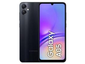 Smartphone Samsung Galaxy A05 128GB Preto 4G Octa-Core 4GB RAM 6,7” Câm. Dupla + Selfie 8M
